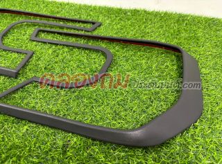 ครอบไฟหน้า Ford Everest 2022 (ผิวดำโลโก้แดง)