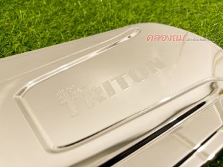 ครอบฝาถังน้ำมัน Mitsubishi Triton 2019 2 ประตู (F4) ชุบโครเมี่ยม