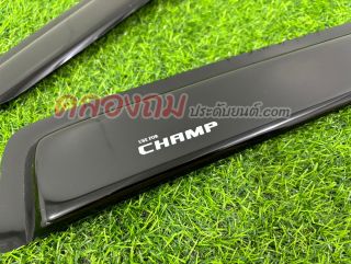 คิ้วกันสาด HILUX Champ 2024  สีดำ (AOS)