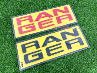 โลโก้ฝากระบะท้าย RANGER สำหรับ Ford Nextgen 2022 และ Wildtrak 2022