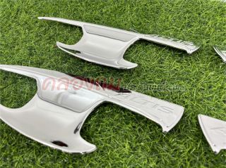 เบ้ารองมือเปิดประตู Toyota Altis 2014 สีชุปโครเมี่ยม 4 ชิ้น