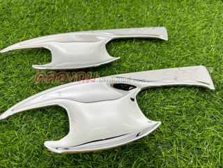 เบ้ารองมือเปิด Honda City 2014 ชุปโครเมี่ยม 