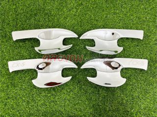 เบ้ารองมือเปิด Mazda CX-5 ปี 2018 ชุปโครเมี่ยม 