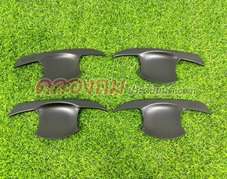 เบ้ารองมือเปิดประตู Toyota Yaris 2017 (สีดำด้าน)