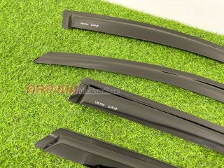 กันสาด Mazda CX-3 ดำ+สกรีน (AOS)