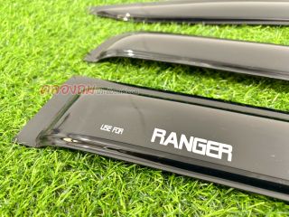 กันสาด Ford Ranger 2022-2024 ดำสกรีน (LA)