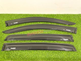 กันสาด Ford Ranger 2022-2024 ดำสกรีน (LA)