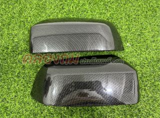 ครอบกระจก FORD Ranger / Everest 2022-2024 (Aos) สีคาร์บอน 