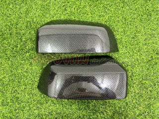 ครอบกระจก FORD Ranger / Everest 2022-2024 (Aos) สีคาร์บอน 