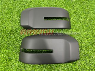 ครอบกระจกรุ่น (มีไฟเลี้ยว) Mitsubishi Triton 2024 (ดำด้าน)  AOS