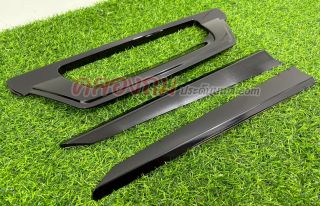 คิ้วฝากระโปรงท้าย ISUZU Dmax 2020 ดำเงา